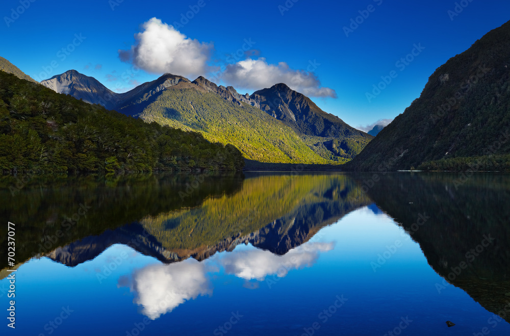 新西兰冈恩湖