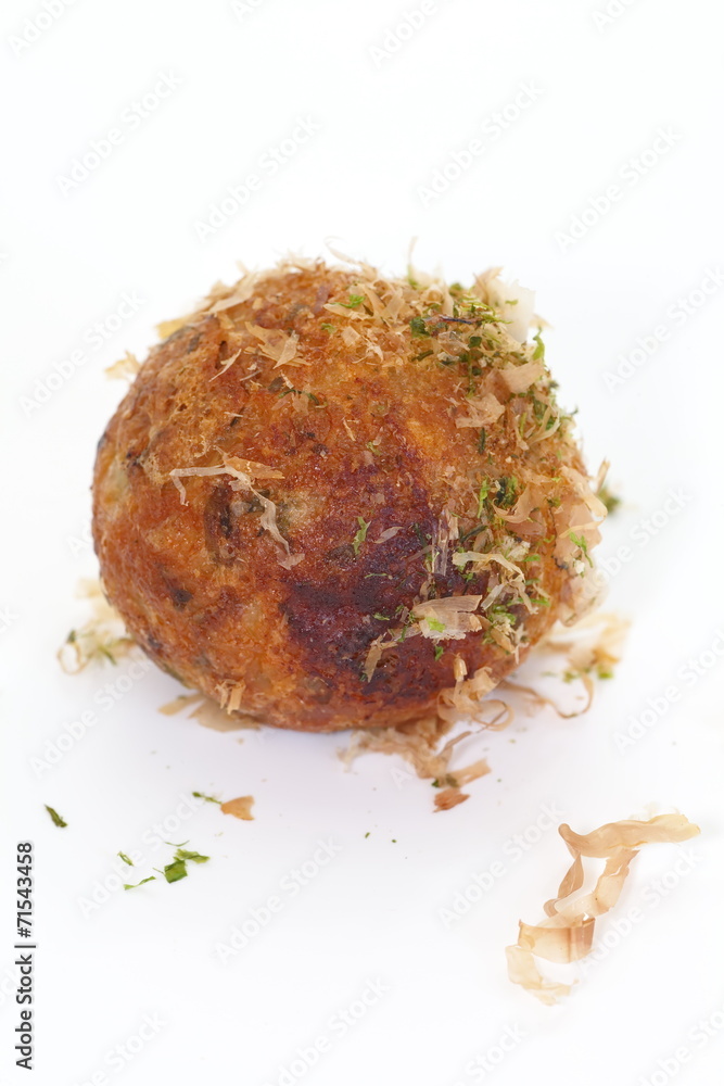 Takoyaki，球形日本小吃