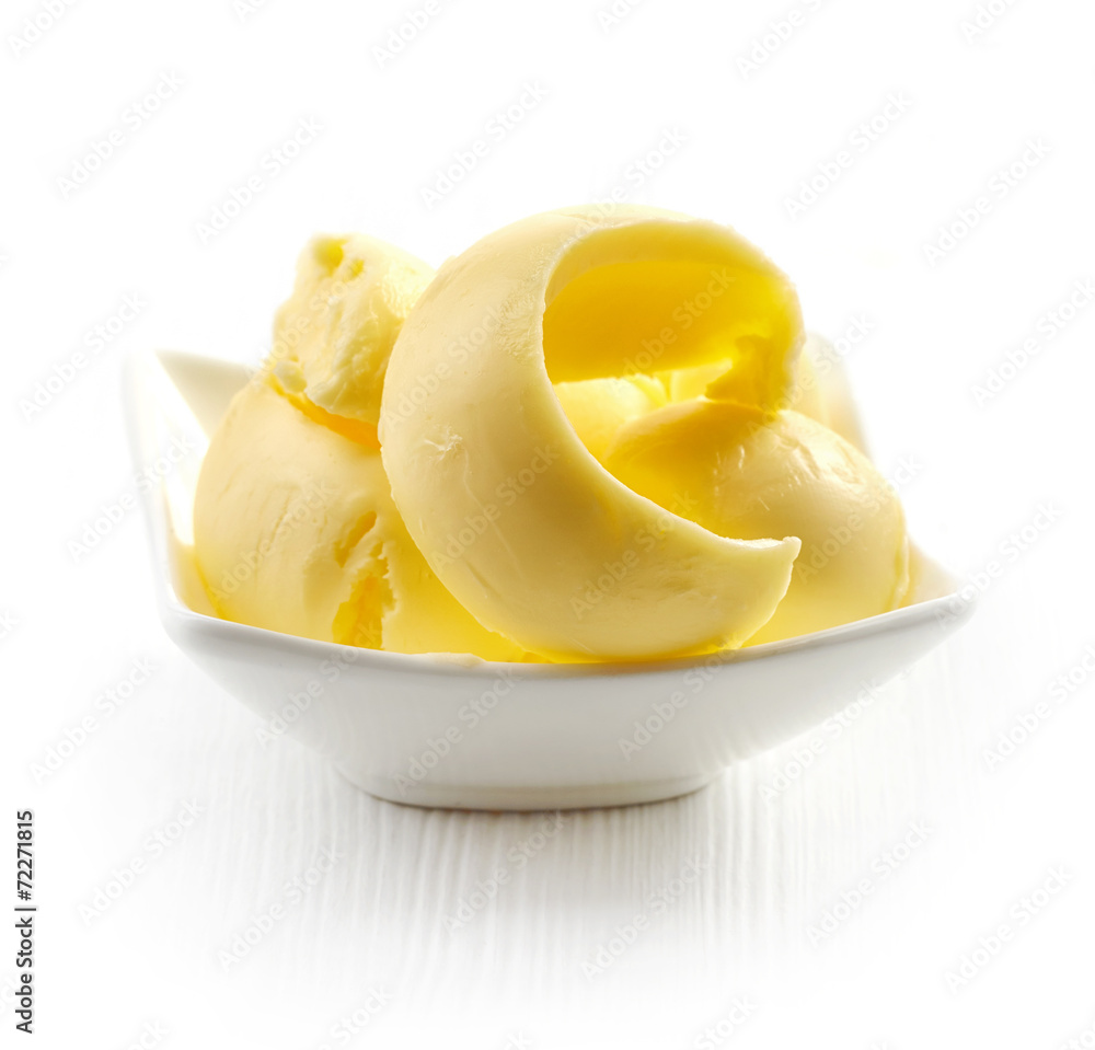 bowl of butter
