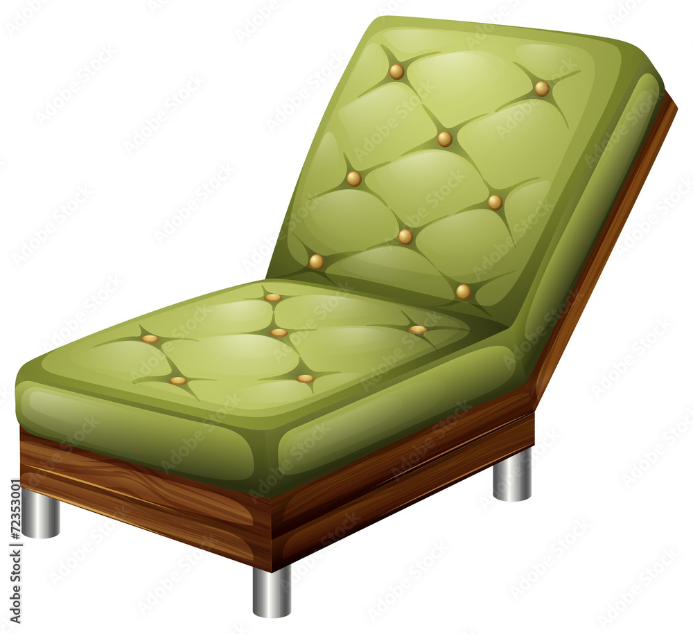绿色优雅的椅子家具