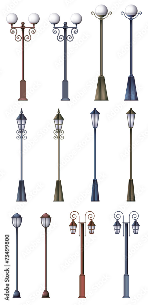 Different lamp designs