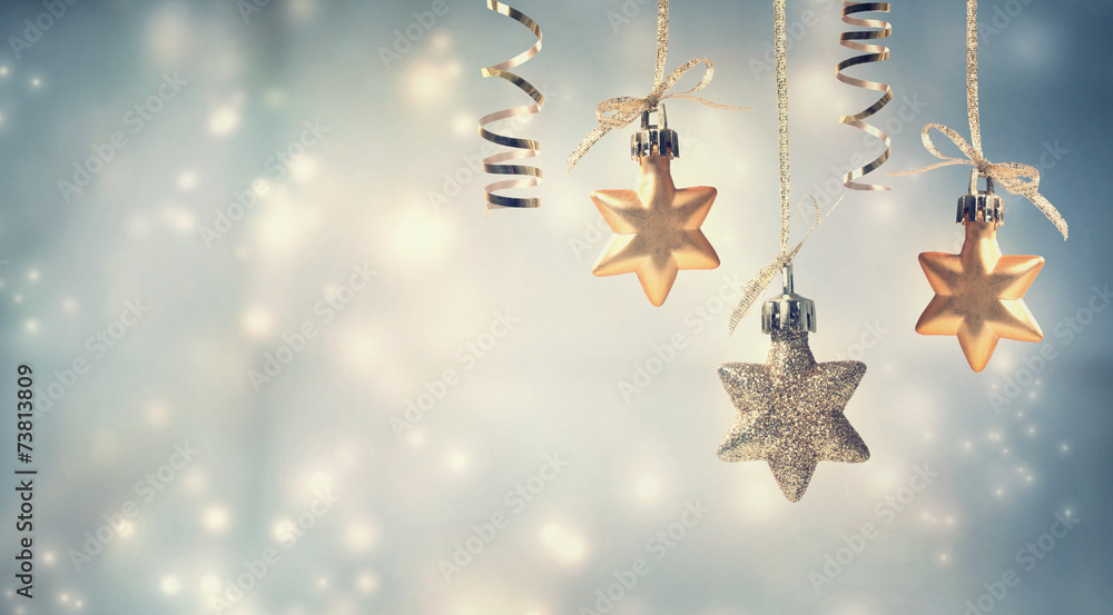Christmas star ornaments