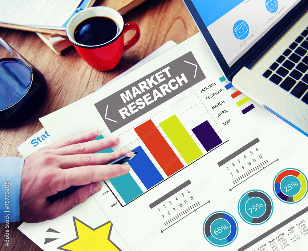 Market Research Business Research Marketing Strategy Concept