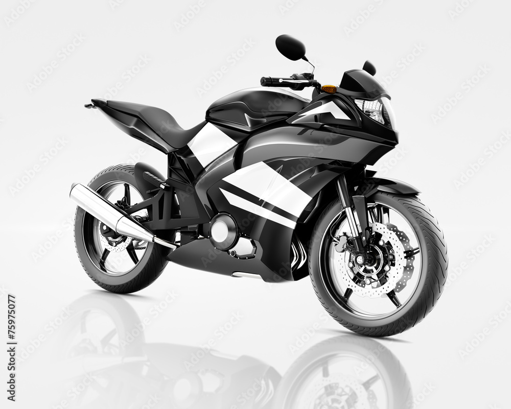 摩托车-摩托车-车辆骑行交通概念
