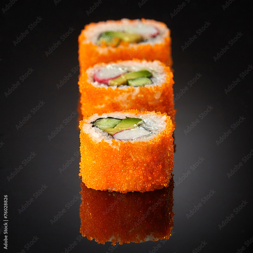 黄瓜蟹棒寿司