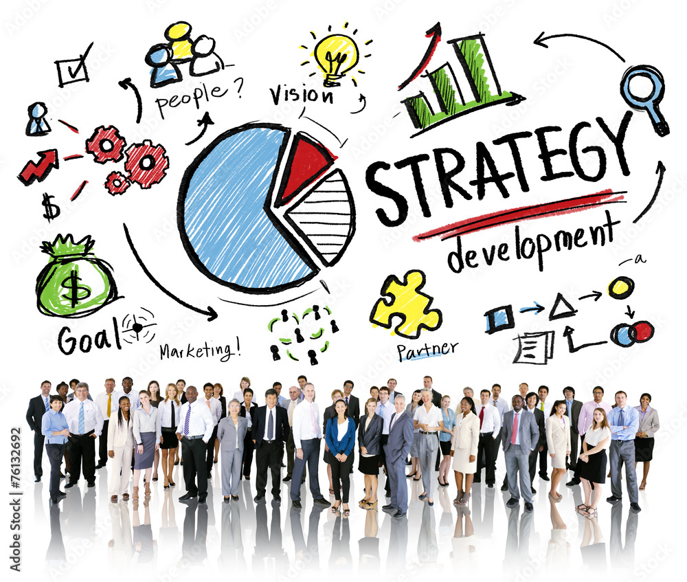 战略发展目标营销计划理念
