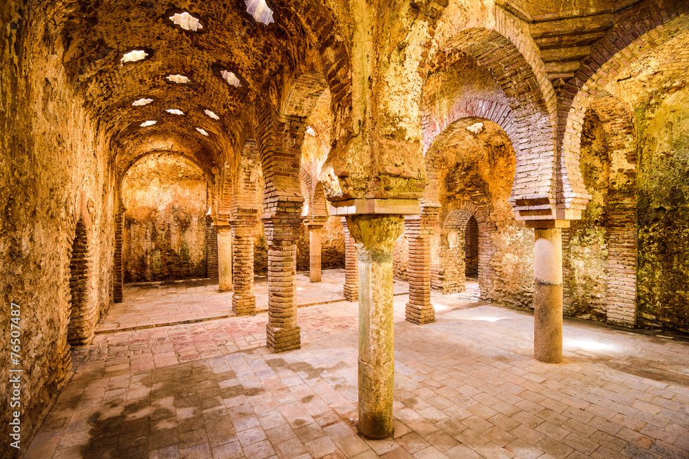 西班牙隆达的古代阿拉伯浴场
