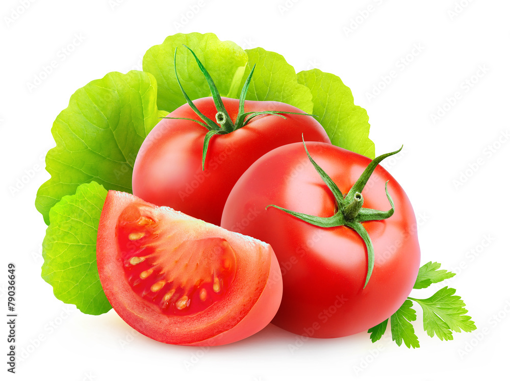 新鲜的白番茄