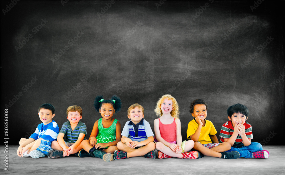 儿童儿童多样性快乐团体教育理念