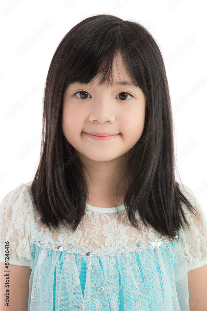 美丽的亚洲女孩肖像