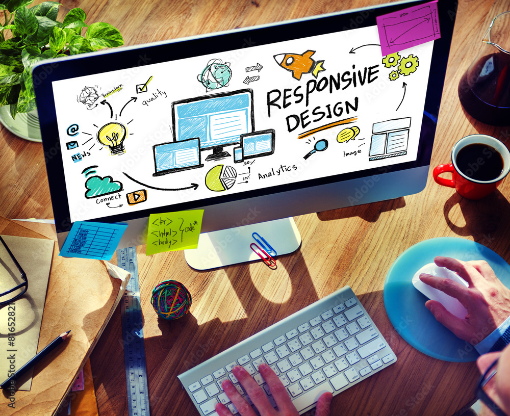 Responsive Design Internet Online Browsing Technology Concept