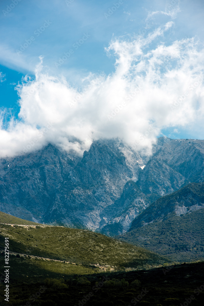 阿尔巴尼亚的山脉