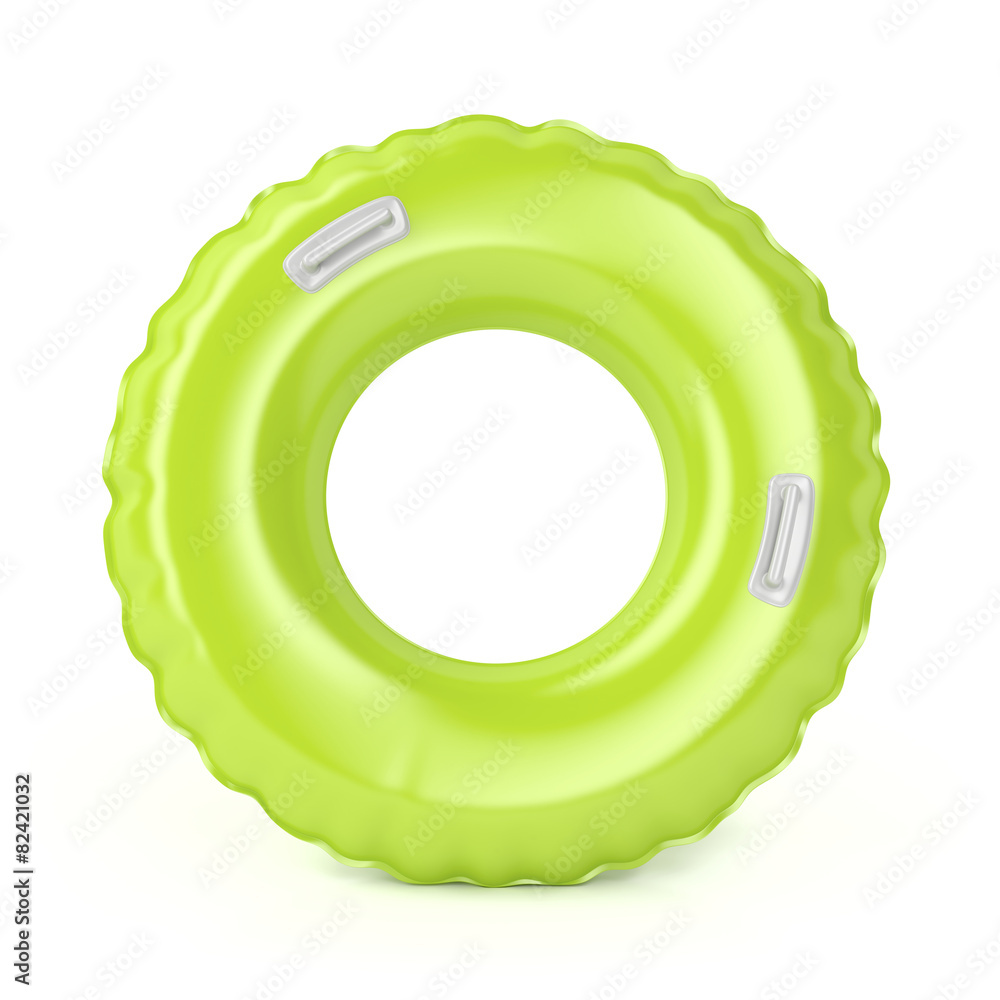 绿色游泳圈