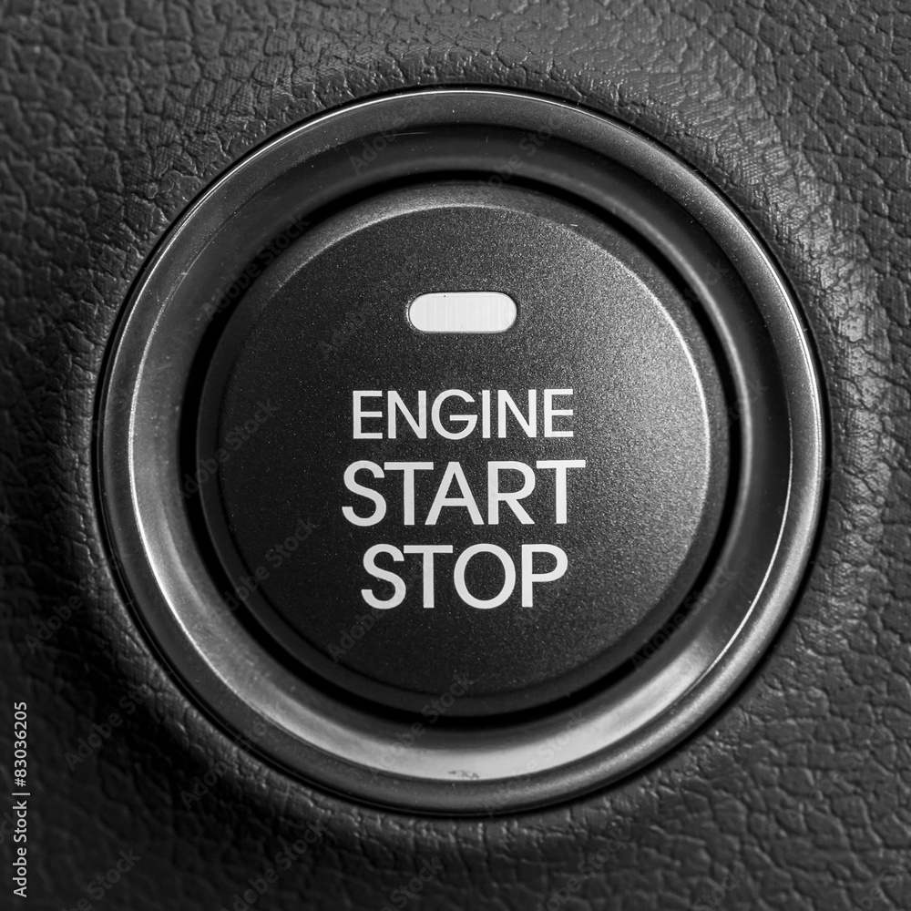 发动机启动按钮