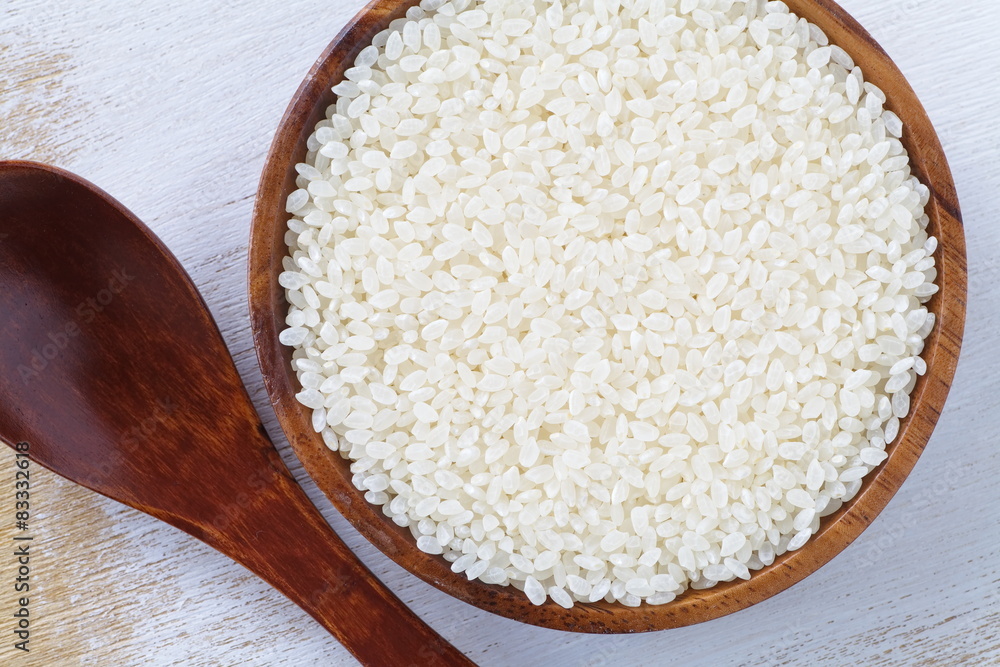 亚洲白米或生白米……