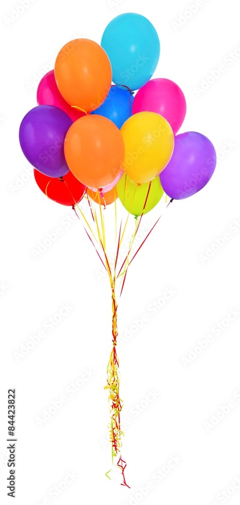 气球，生日，派对。