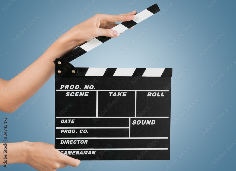 电影石板，电影摄制组，电影。