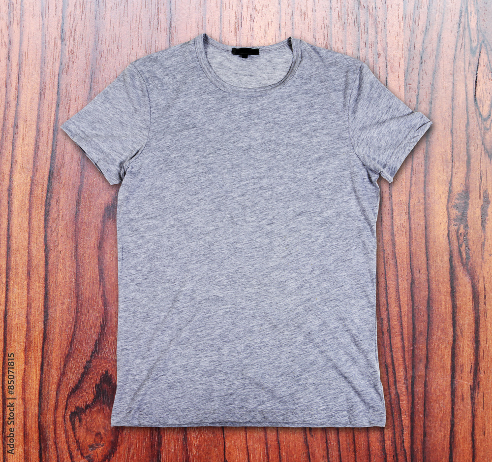 Blank gray t-shirt