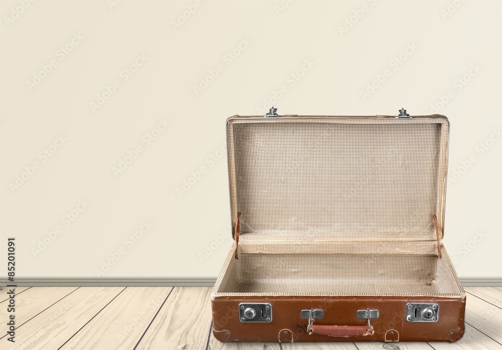 Suitcase, Open, Luggage.