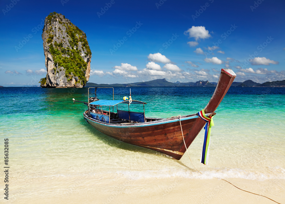 泰国安达曼海热带海滩
