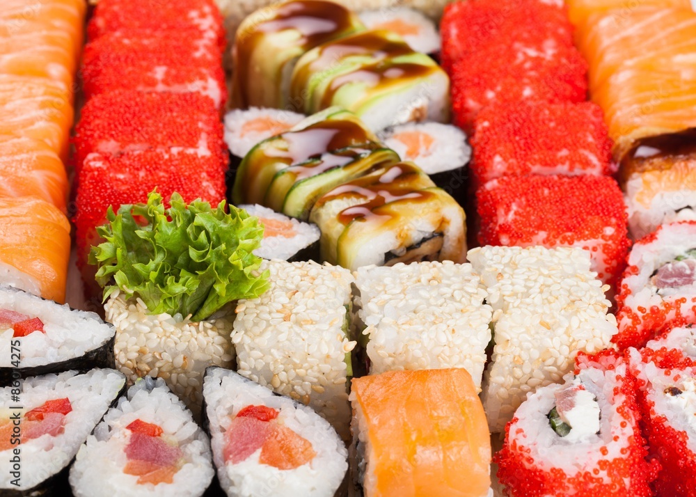 寿司，日本，食品。