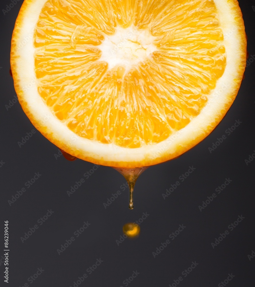 橙子，果汁，水果。