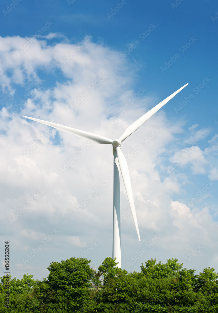 丹麦Esbjerg单台风力涡轮机