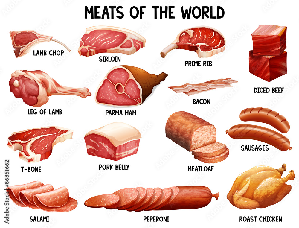 世界肉类