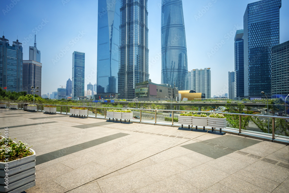 上海的现代建筑和地标