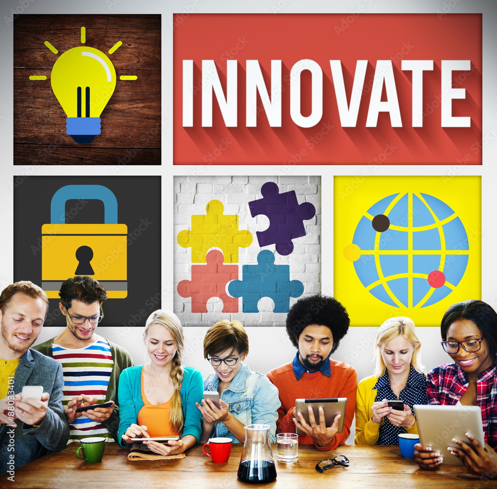 Innovate Invention Innovation Development Vision Concept