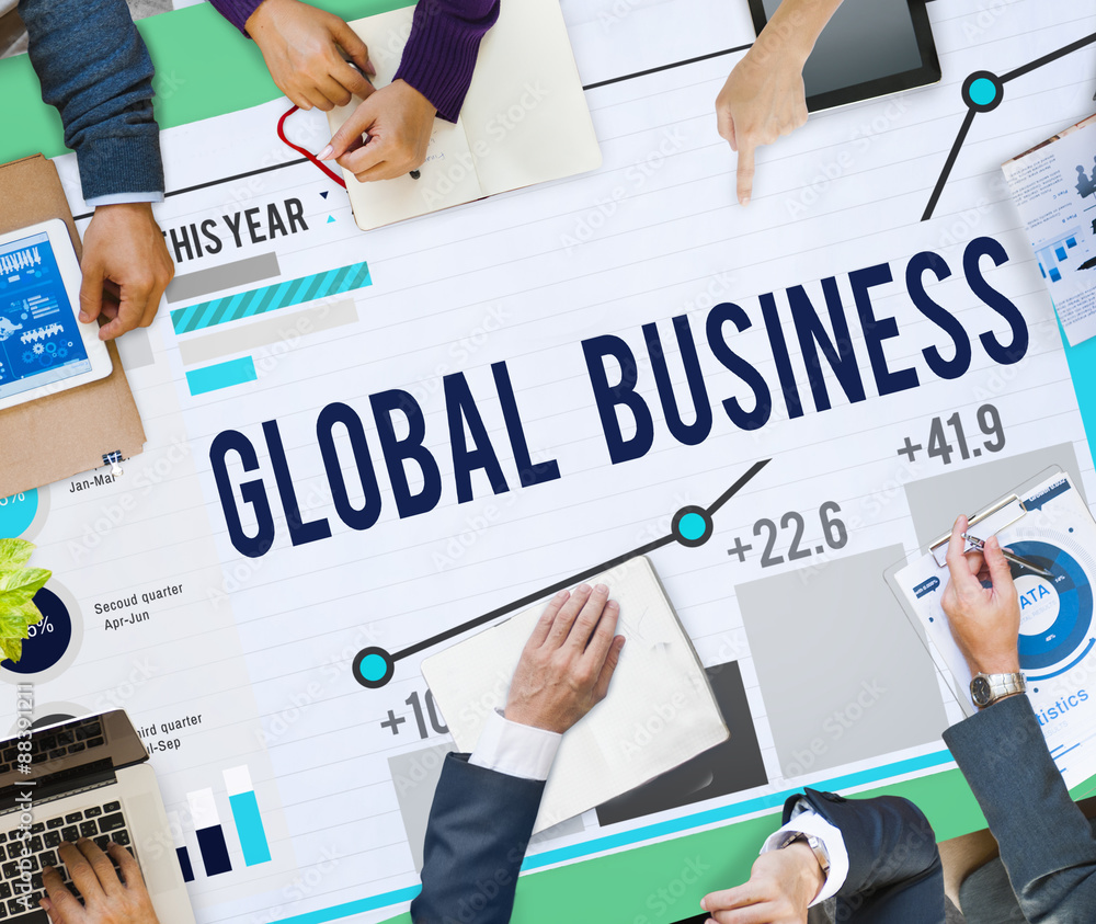 全球商业数据分析统计概念