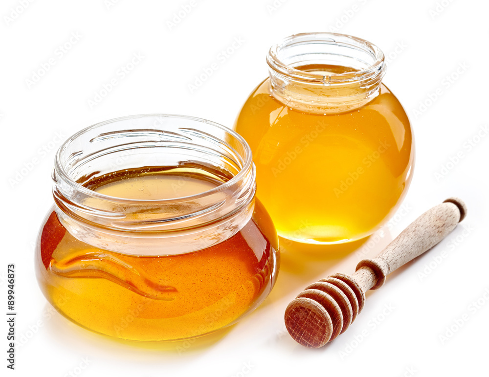 各种蜂蜜罐
