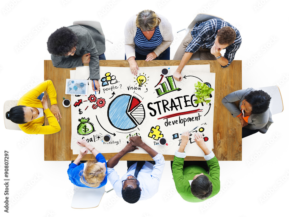 战略发展目标营销愿景规划理念