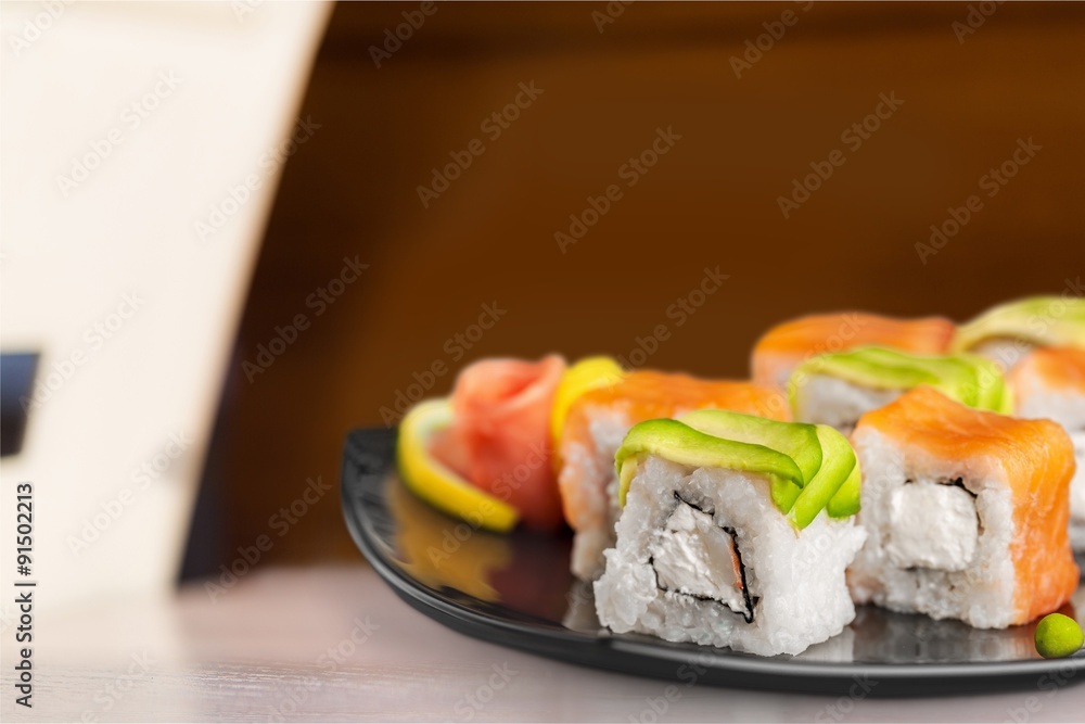寿司食品。