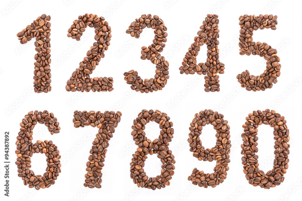 来自咖啡豆的数字
