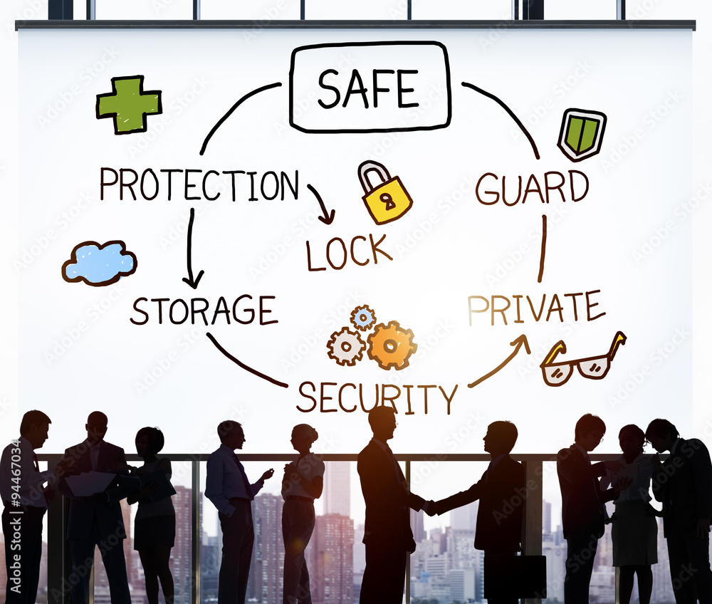 安全数据保护存储安全卫士概念