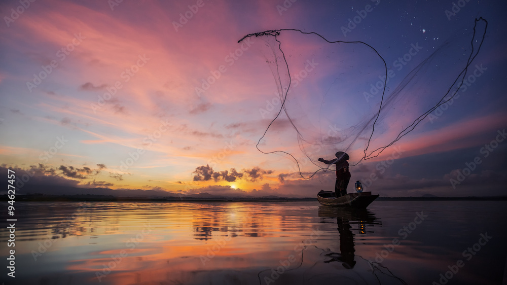邦普拉湖渔民