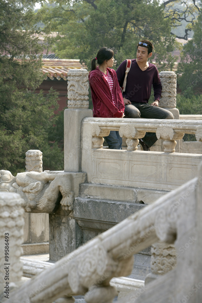 中国北京故宫游客