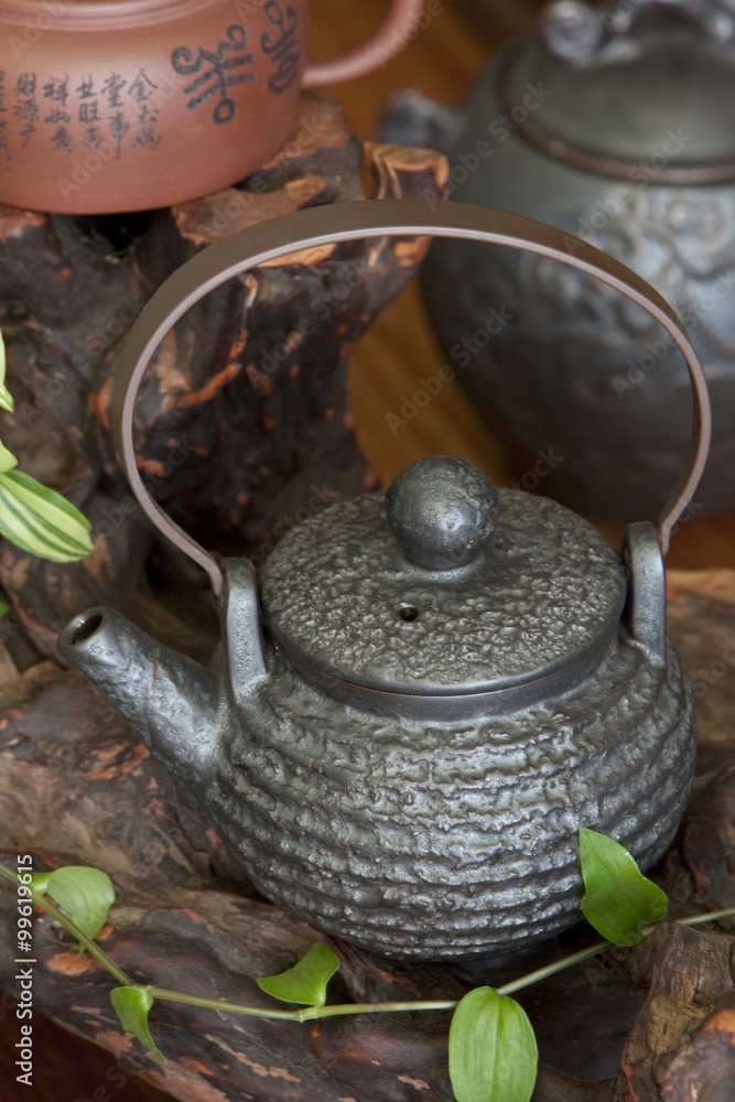 Traditional Chinese tea kettle
