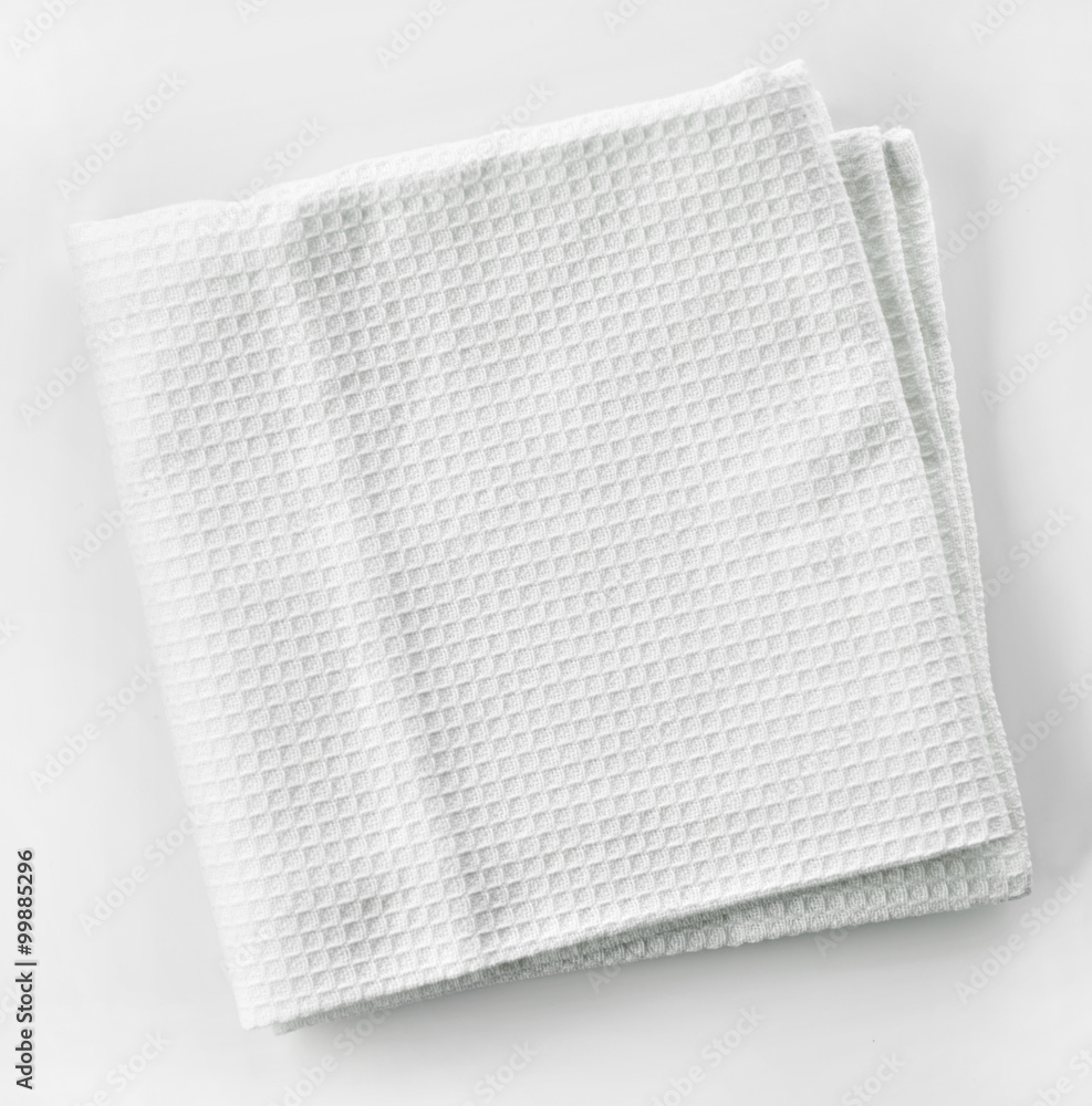 白毛巾