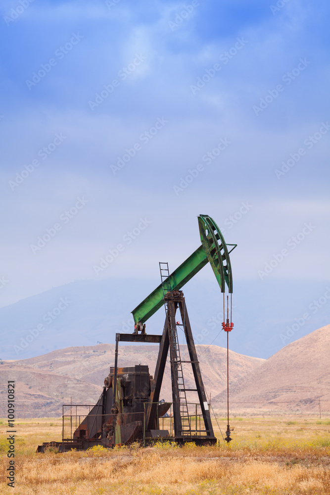 美国加利福尼亚州的油泵