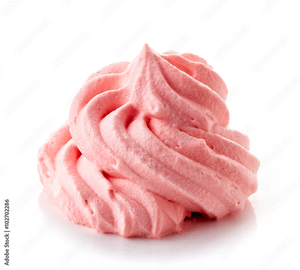 pink whipped cream