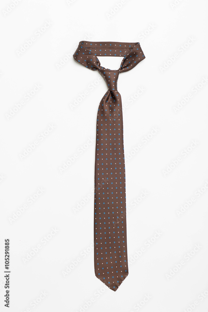 独立时尚棕色领带
