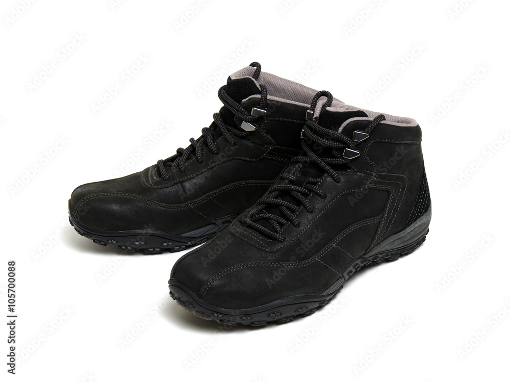 Black mans boots