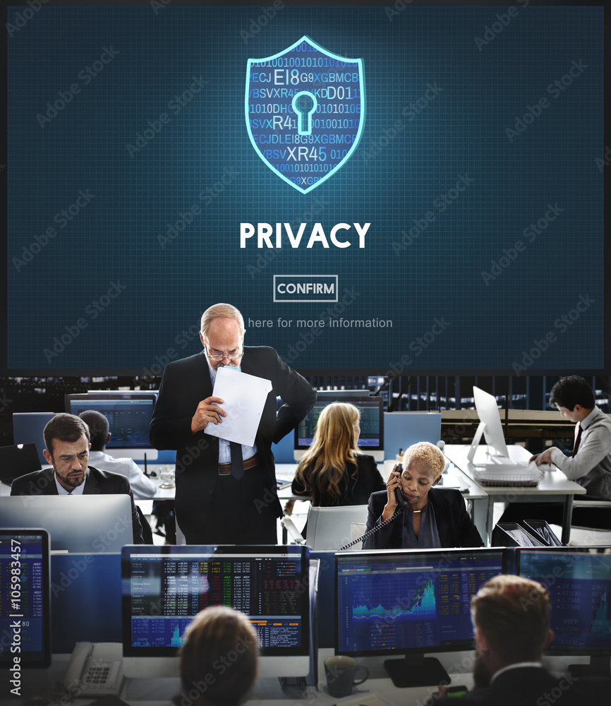 隐私-私人秘密-安全保护概念