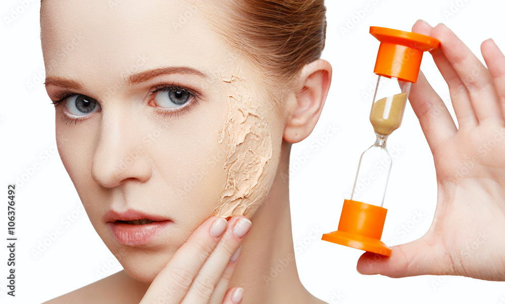beauty concept rejuvenation, renewal, skin care, skin problems w