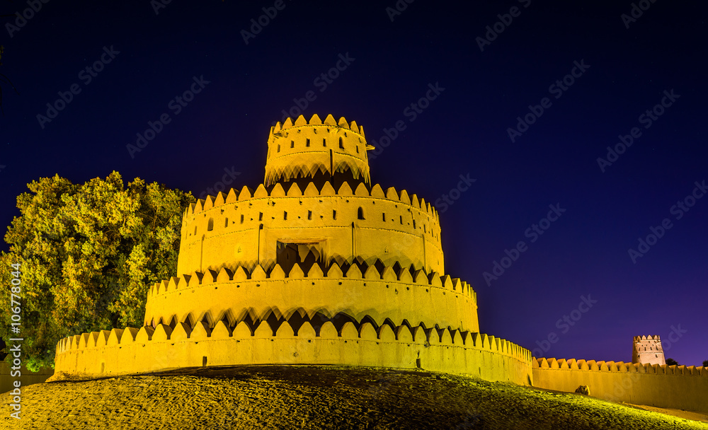 阿联酋Al Ain的Al Jahili堡垒塔