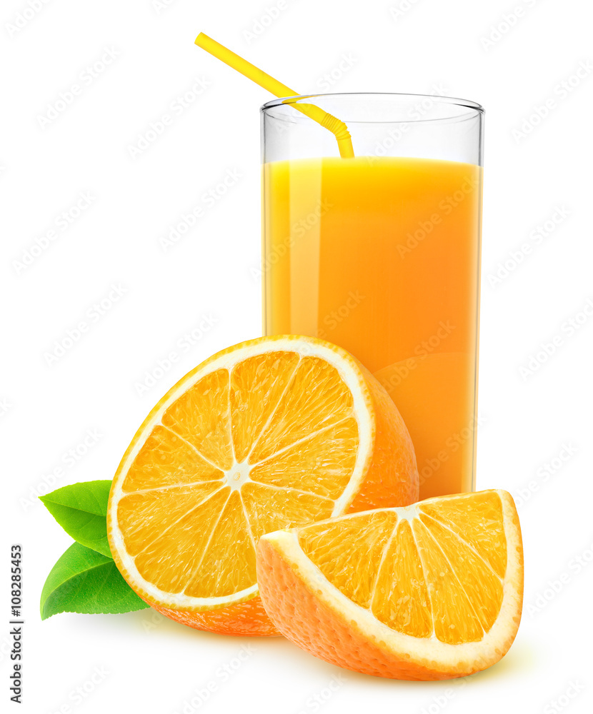 隔离橙汁