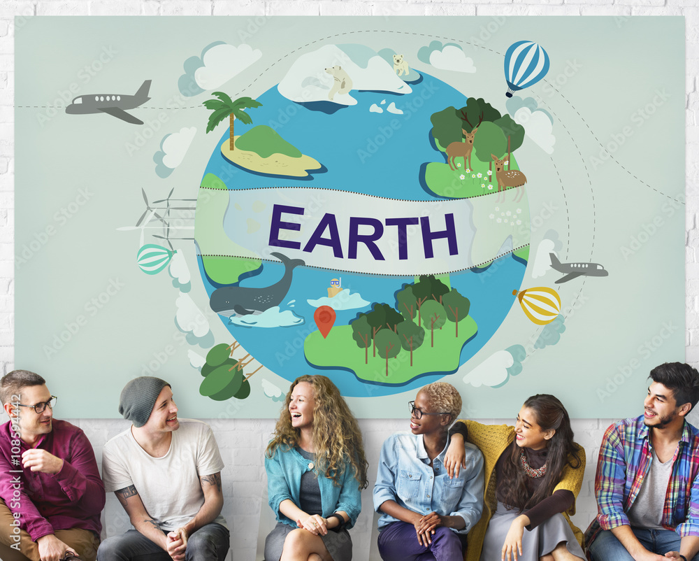 Earth Ecology Environment Conservation Globe Concept