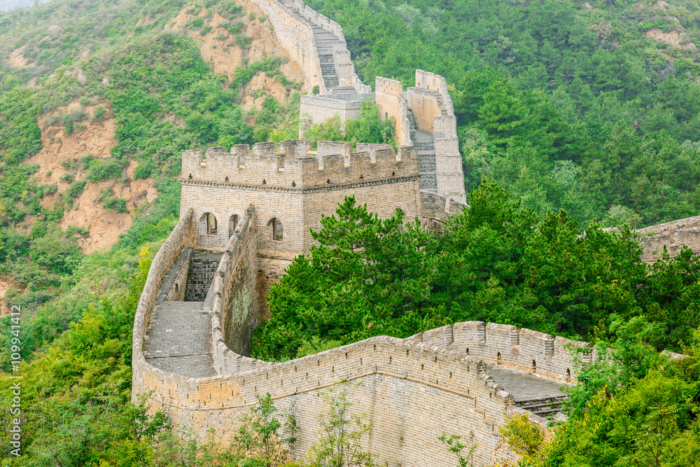 Beautiful scenery of the Great Wall, China